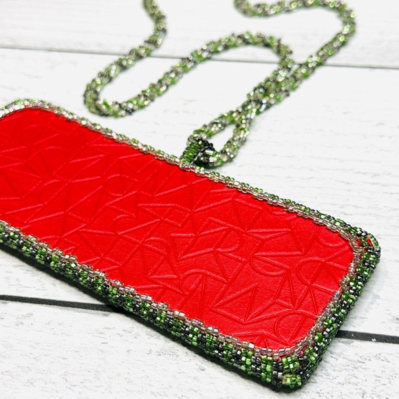 Keep It 100 Beaded Pendant Necklace Statement Native Amercan Made Medallion - Picture 4 of 11